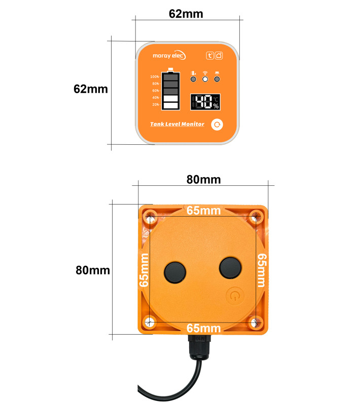 Czujnik poziomu cieczy wody napełnienia zbiornika WiFi Tuya Smart Life