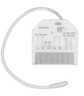 Przekaźnik beznapięciowy bezpotencjałowy 16A 230VAC 12VDC RF433MHz
