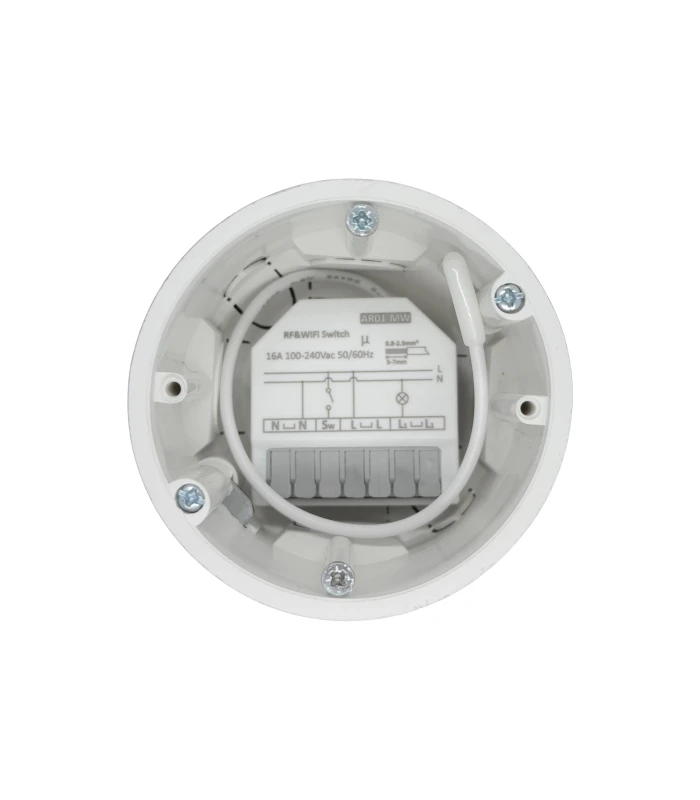 Przekaźnik beznapięciowy bezpotencjałowy 16A 230VAC 12VDC RF433MHz