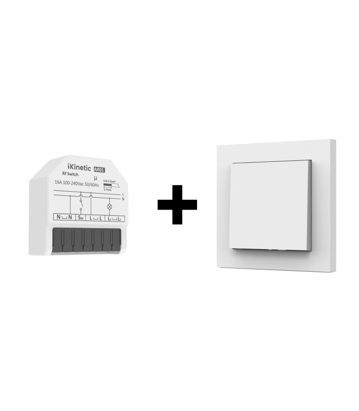 MINI Przekaźnik 16A do puszki ZDALNE STEROWANIE włącznik RF 433MHz