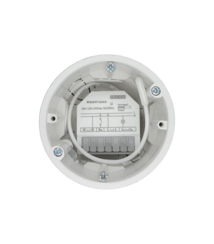 Przekaźnik beznapięciowy 16A 230VAC 12VDC MATTER WiFi Apple HomeKit