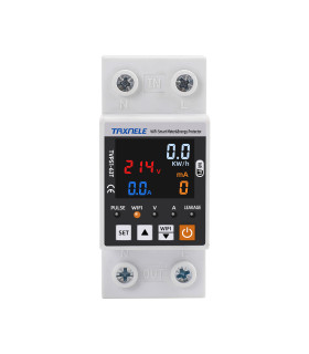 Inteligentny licznik miernik energii prądu mocy TUYA WiFi