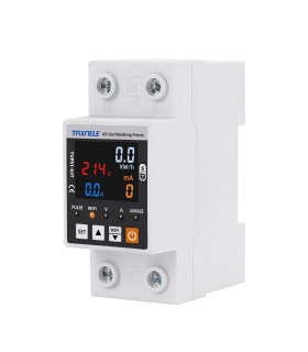 Inteligentny licznik miernik energii prądu mocy TUYA WiFi
