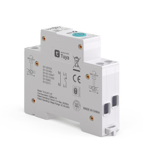 Przekaźnik ZigBee 16A na szynę DIN włącznik TUYA Home Assistant ZigBee2MQTT