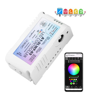 Sterownik SLWF-03 WLED Pixel LED WiFi ESP32 Home Assistant MQTT UART USB-C