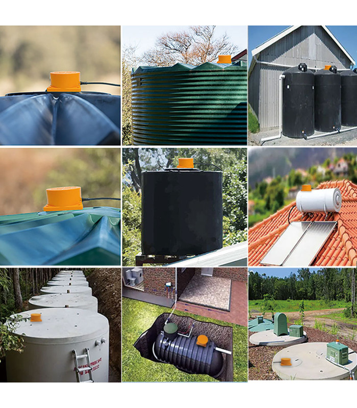 Czujnik poziomu cieczy wody napełnienia zbiornika WiFi TUYA głębokość do 5m