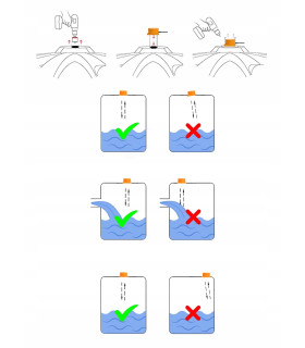 Czujnik poziomu cieczy wody napełnienia zbiornika WiFi TUYA głębokość do 5m