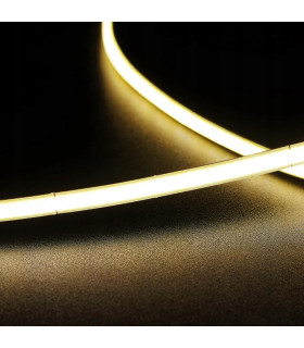 Taśma LED COB 12V 5M rolka 480 LED/m NEON 4000K BIAŁY NATURALNY MOCNA IP20