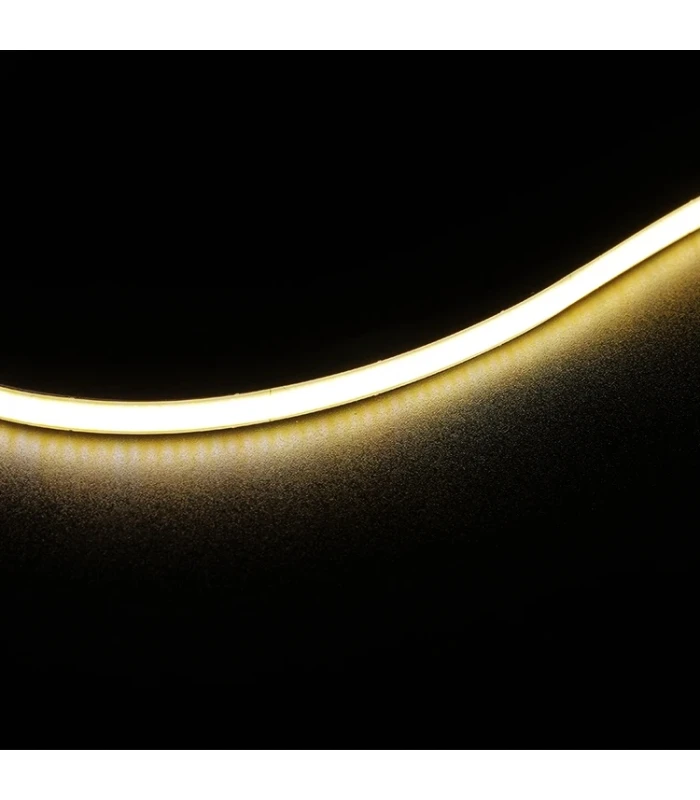 Taśma LED COB 12V 5M rolka 480 LED/m NEON 4000K BIAŁY NATURALNY MOCNA IP20