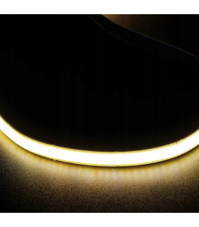 Taśma LED COB 12V 5M rolka 480 LED/m NEON 4000K BIAŁY NATURALNY MOCNA IP20