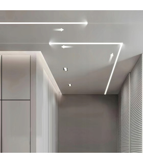 Cyfrowa taśma LED COB CCT biały ciepły zimny WLED WS2811 576 LED/m 24V 5m