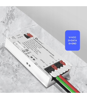 Sterownik LED WLED Magic Pixel RGBIC WiFi ESP8266 Home Assistant WS281x