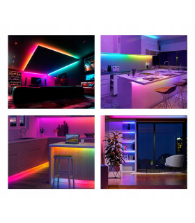 Sterownik LED WLED Magic Pixel RGBIC WiFi ESP8266 Home Assistant WS281x