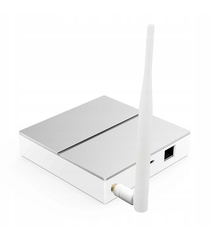 Bramka ZigBee 3.0 LAN RJ45 Mostek TUYA Smart Life gniazdo USB-C antena 3dBi