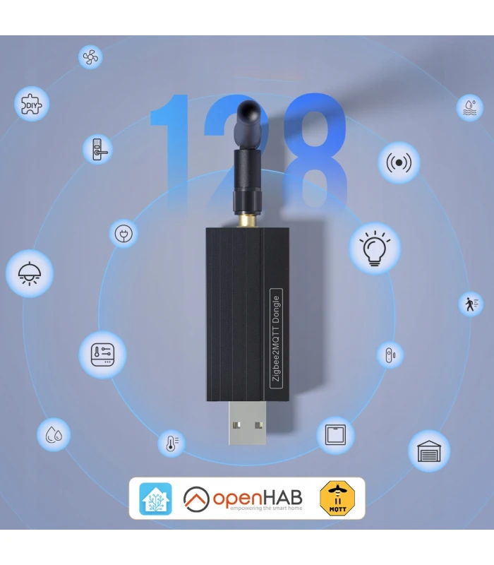 Koordynator Bramka Zigbee 3.0 USB CC2652P Antena Home Assistant ZigBee2MQTT