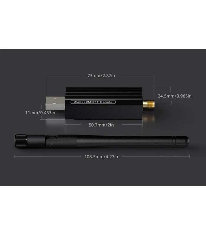 Koordynator Bramka Zigbee 3.0 USB CC2652P Antena Home Assistant ZigBee2MQTT