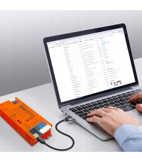 Sterownik WLED Magic Pixel RGBIC WiFi ESP32 Home Assistant MQTT UART USB-C