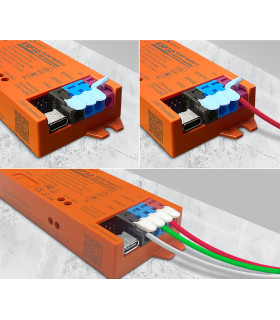 Sterownik WLED Magic Pixel RGBIC WiFi ESP32 Home Assistant MQTT UART USB-C