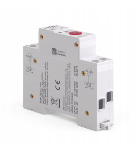 Przekaźnik WiFi 16A na szynę DIN włącznik wyłącznik ON OFF eWeLink Sonoff