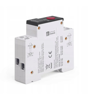 Przekaźnik WiFi 63A pomiar prądu DIN eWeLink Sonoff funkcje zabezpieczające