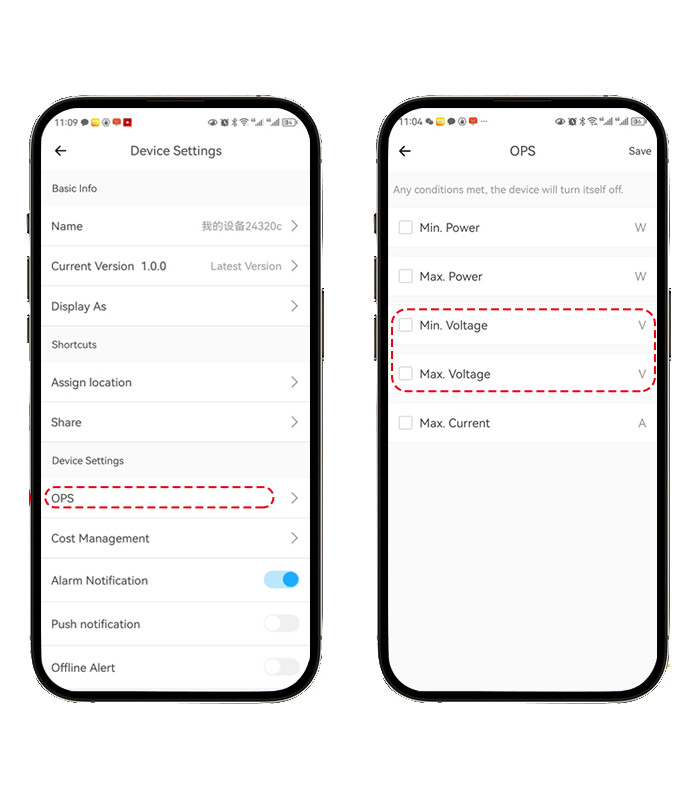 Przekaźnik WiFi 63A pomiar prądu DIN eWeLink Sonoff funkcje zabezpieczające