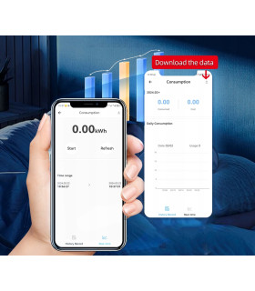 Przekaźnik WiFi 63A pomiar prądu DIN eWeLink Sonoff funkcje zabezpieczające