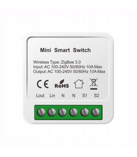 Przekaźnik ZigBee TUYA Smart Home Assistant Włącznik 10A z pomiarem prądu