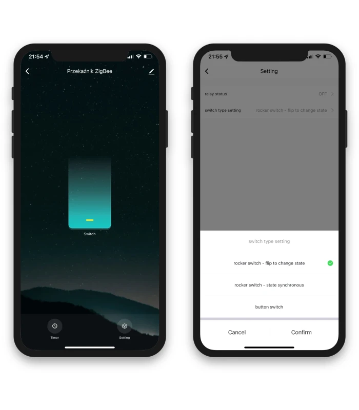 Przekaźnik ZigBee TUYA Smart Home Assistant Włącznik 10A z pomiarem prądu