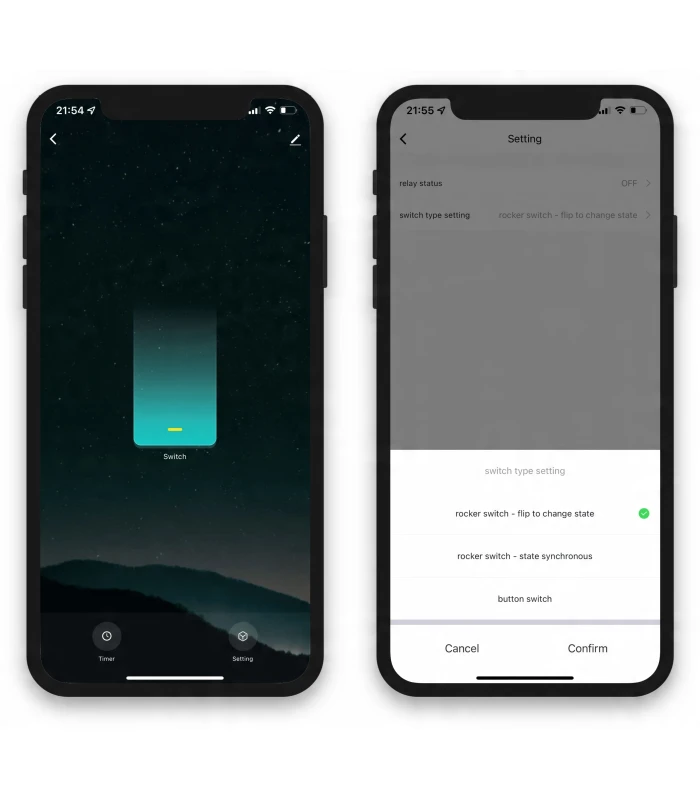 Przekaźnik WiFi TUYA Smart Life Gniazdko Włącznik 10A POMIAR prądu energii