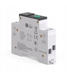Przekaźnik ZigBee 63A pomiar prądu bezpiecznik TUYA Smart Home Assistant