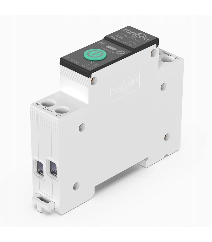 Przekaźnik ZigBee 63A pomiar prądu bezpiecznik TUYA Smart Home Assistant