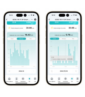 Inteligentny bezpiecznik nadprądowy C63 przekaźnik WiFi TUYA pomiar prądu