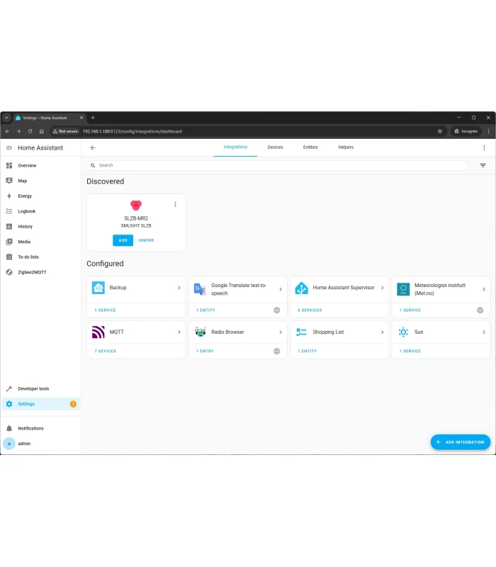 Adapter SLZB-MR2 ZigBee Thread Matter ESP32 CC2652P EFR32MG21 PoE WiFi LAN