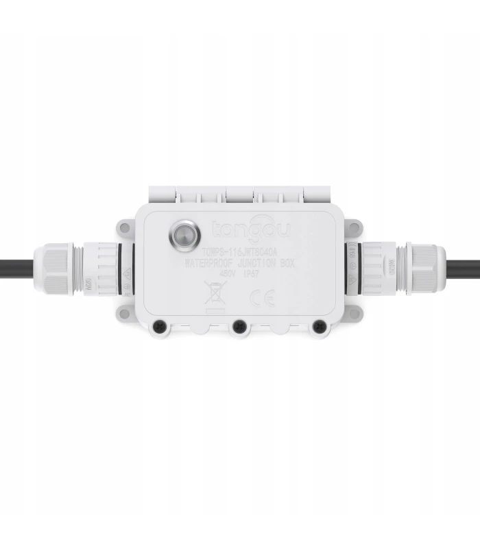 Przekaźnik WiFi 16A WODOODPORNY puszka IP67 TUYA Smart Life pomiar prądu