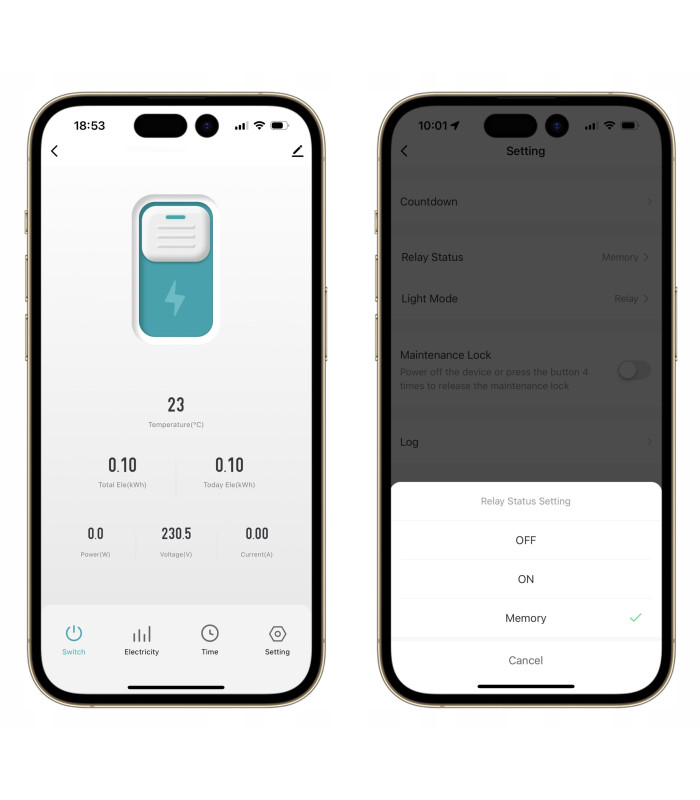 Przekaźnik ZigBee 63A pomiar prądu bezpiecznik TUYA Smart Home Assistant