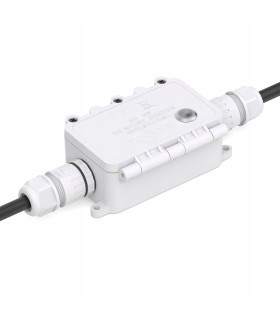 Przekaźnik WiFi 16A WODOODPORNY puszka IP67 TUYA Smart Life pomiar prądu