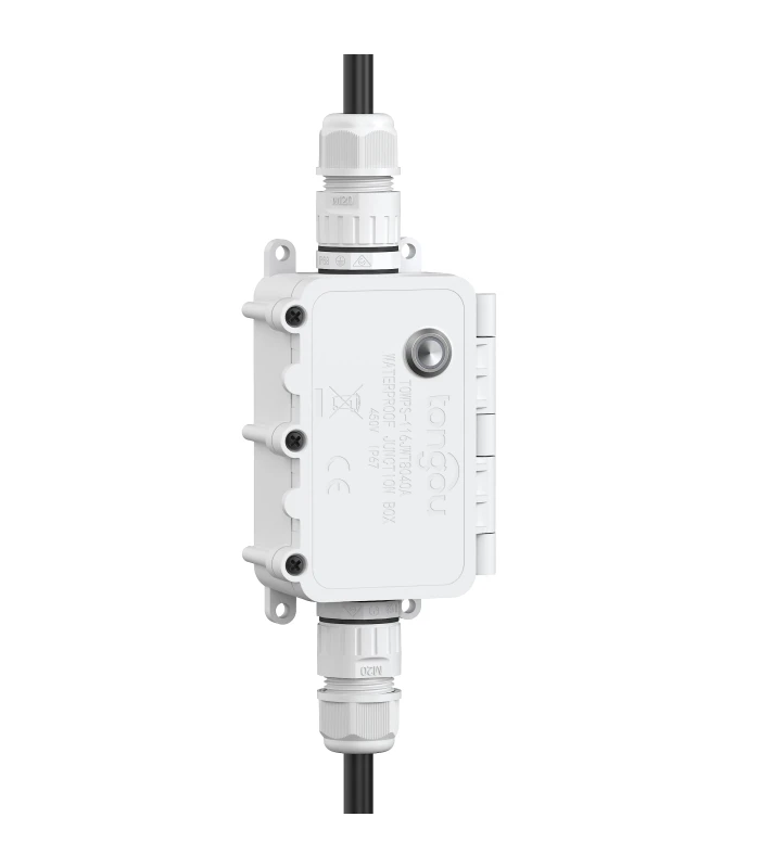 Przekaźnik WiFi 16A WODOODPORNY puszka IP67 TUYA Smart Life pomiar prądu