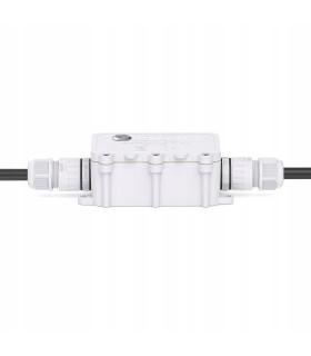 Przekaźnik WiFi 16A WODOODPORNY puszka IP67 TUYA Smart Life pomiar prądu