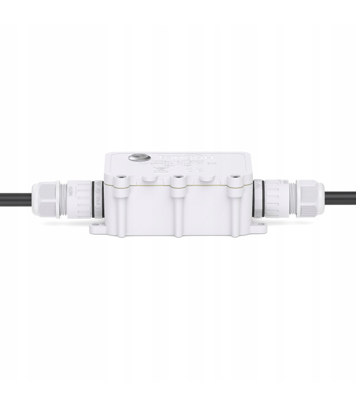 Przekaźnik WiFi 16A WODOODPORNY puszka IP67 TUYA Smart Life pomiar prądu