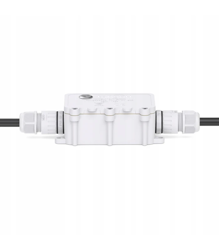 Przekaźnik WiFi 16A WODOODPORNY puszka IP67 TUYA Smart Life pomiar prądu