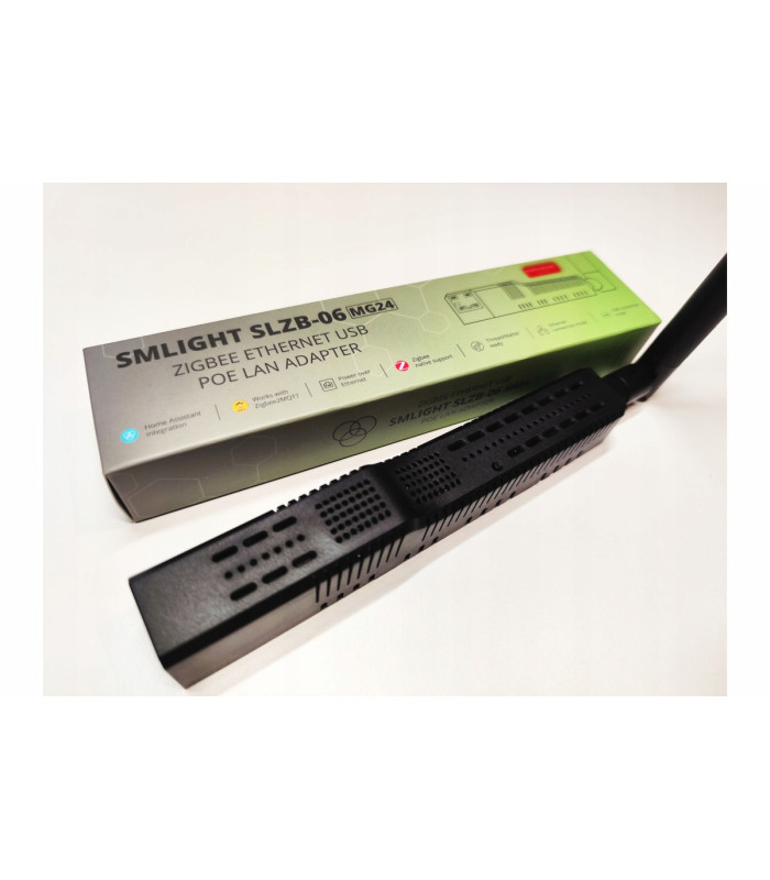 Adapter ZigBee SLZB-06mg26 EFR32MG26 PoE Home Assistant ZigBee2MQTT