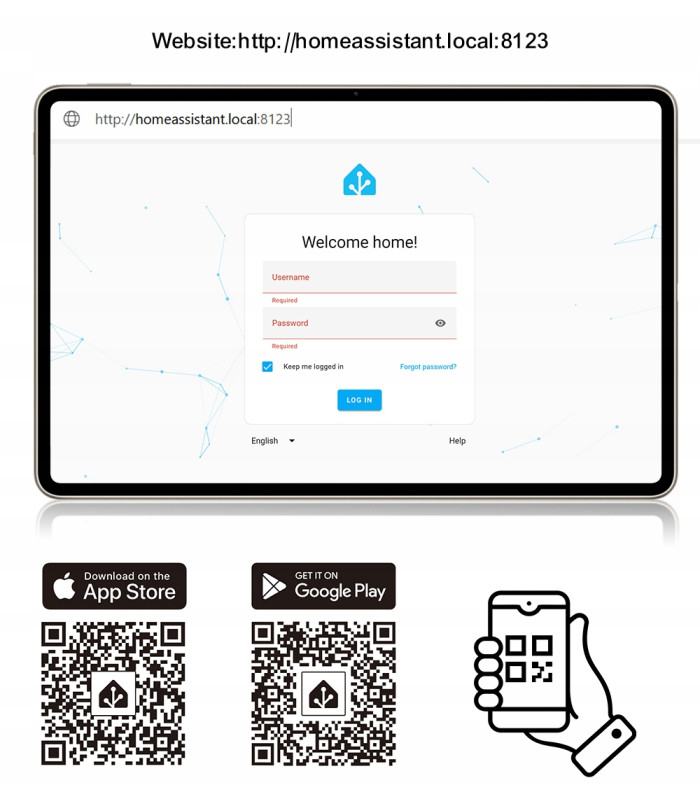 Centralka bramka Home Assistant Hub ZigBee MQTT ZHA 4GB/32GB
