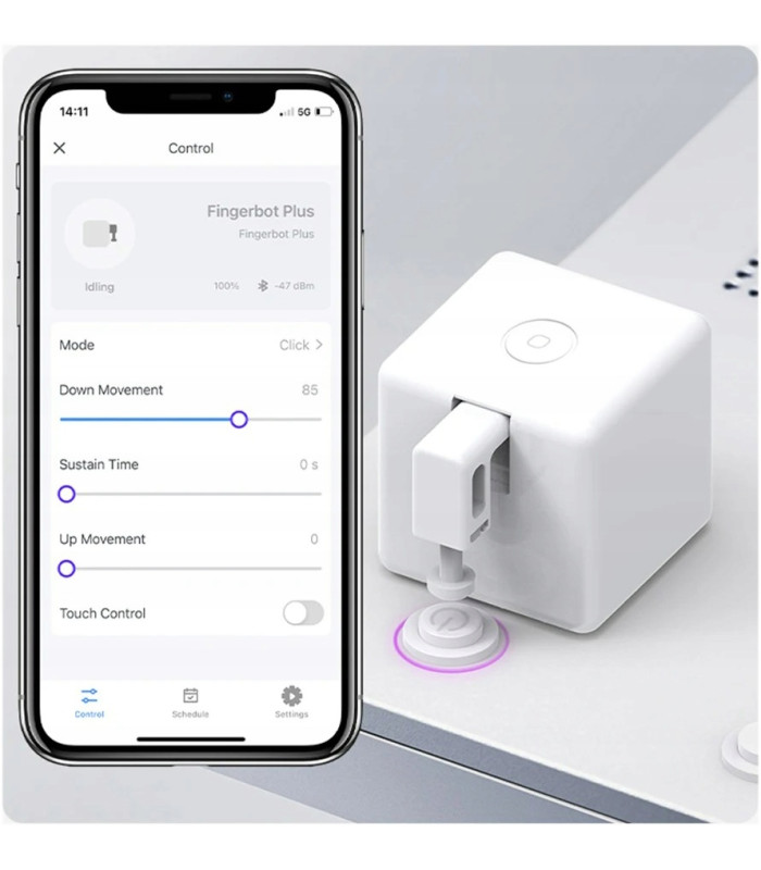 Fingerbot ZigBee TUYA Smart Life Robot Przycisk Włącznik Przełącznik Switch