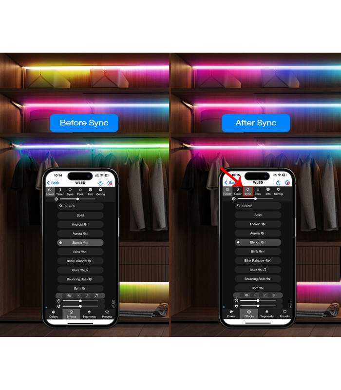 Sterownik WLED WiFi ESP32 Ethernet RJ45 PWM Pixel LED WS281x MQTT