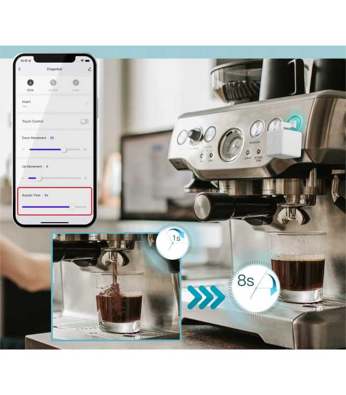 Fingerbot ZigBee TUYA Smart Life Robot Przycisk Włącznik Przełącznik Switch