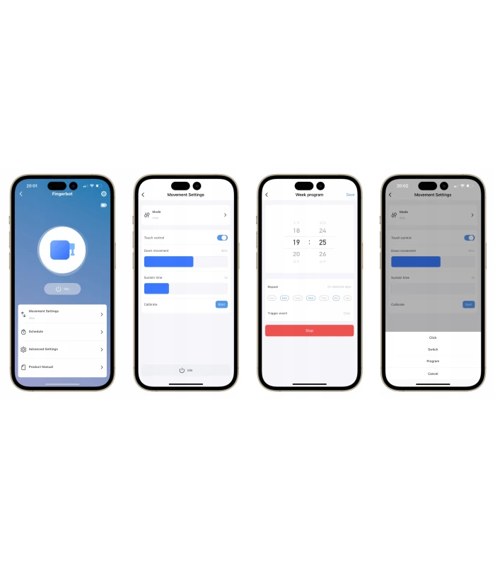 Fingerbot ZigBee TUYA Smart Life Robot Przycisk Włącznik Przełącznik Switch