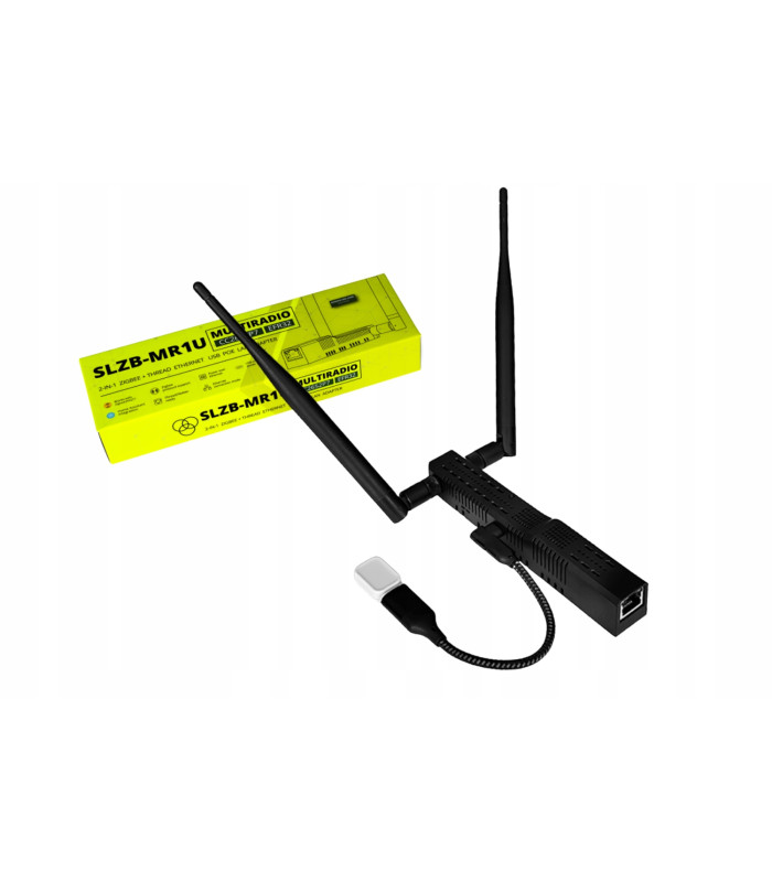 Adapter SLZB-MR1U ZigBee Thread CC2652P EFR32MG21 PoE USB WiFi ESP32 LAN