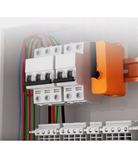 Licznik energii prądu WiFi Home Assistant MQTT Solar PV 6x przekładnik 120A