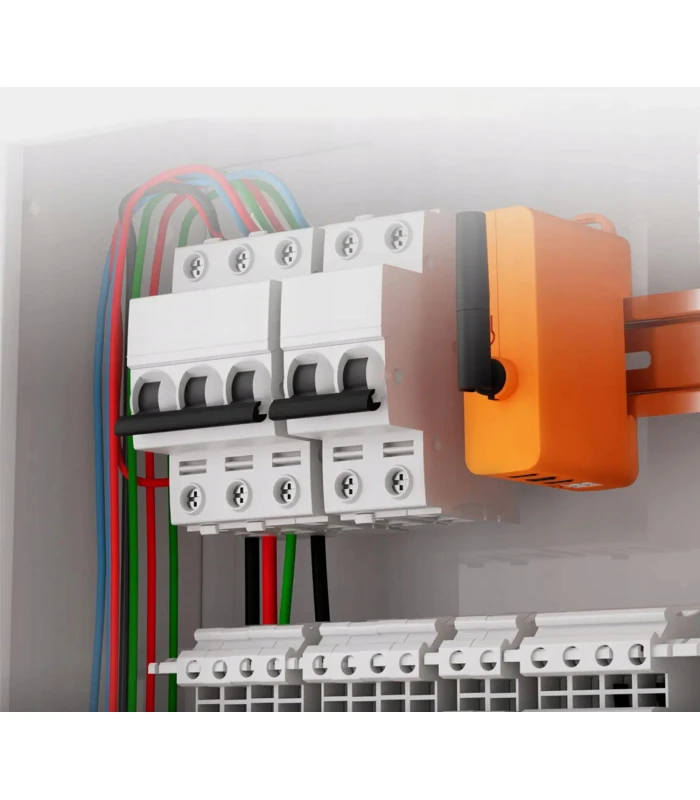 Licznik energii prądu WiFi Home Assistant MQTT Solar PV 6x przekładnik 120A