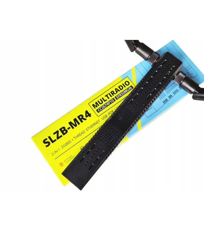 Adapter SLZB-MR4U ZigBee Thread CC2674P10 EFR32MG26 PoE USB WiFi ESP32 LAN